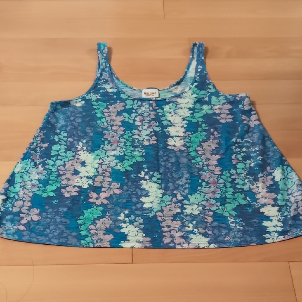 Mossimo Supply Co. Floral Tank Top